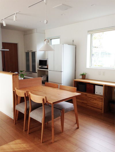 キッチン ダイニング 横並び 内覧会 Kitchin